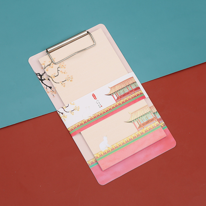 Factory direct sales of sticky note board clips, Chinese-style sticky notes of the Forbidden City, cute and creative portable student sticky note paper pic 6