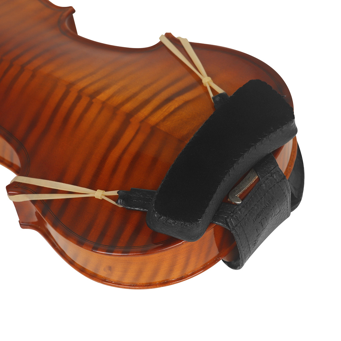 IRIN violin shoulder rest two-in-one sheepskin neck and chin rest pad fabric violin shoulder rest pad 4/4-1/16 pic 13