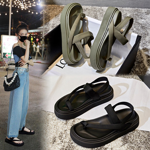 吸膜底真皮单鞋女2022秋季新款女士厚底透气小皮鞋休闲时尚女鞋潮详情5