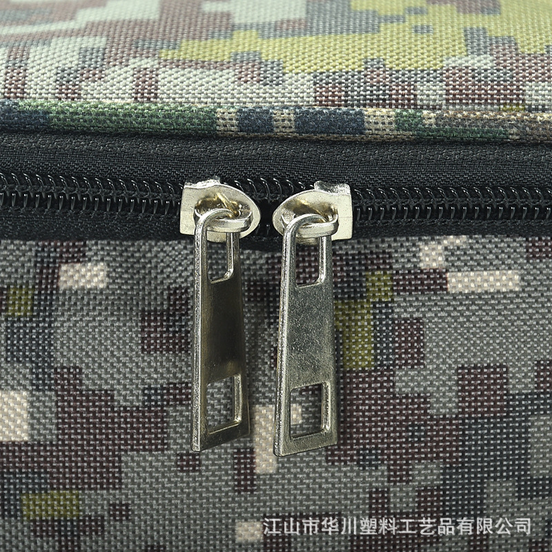 Insulated lunch bag, waterproof and cold-proof, outdoor portable Oxford fabric, new picnic bag, ice bag, foreign trade camouflage lunch bag, insulated meal bag, red wine insulated bag, camping box, ice bag, insulated bag pic 13