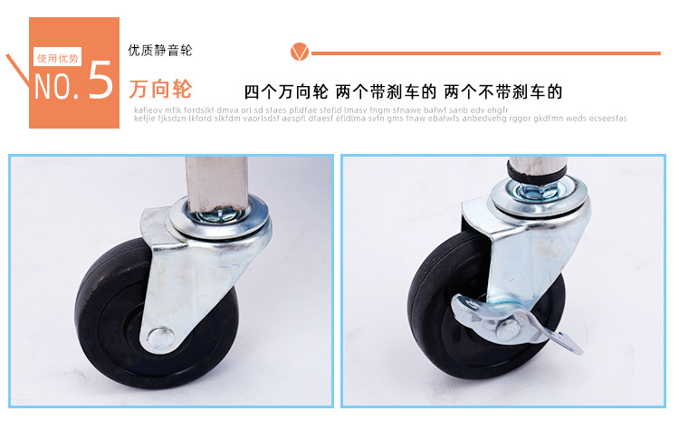 Thickened restaurant bowl collection cart, food collection cart, hotel, fast food restaurant, canteen, stainless steel hand-pushed food removal plate collection cart, stainless steel material, sturdy and durable, suitable for various occasions, hotel, snack bar, hot pot restaurant pic 13