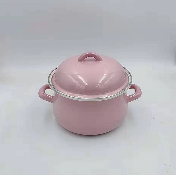 Enamel soup pot pic 3