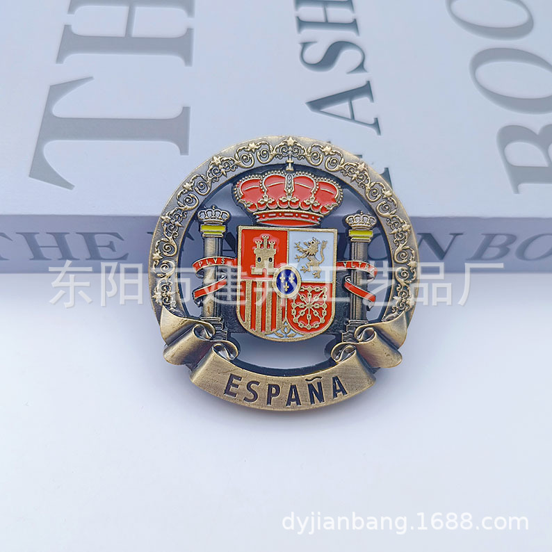西班牙ESPANA马德里巴塞罗那巴塞罗那弗拉门戈舞双面锌合金钥匙扣详情16