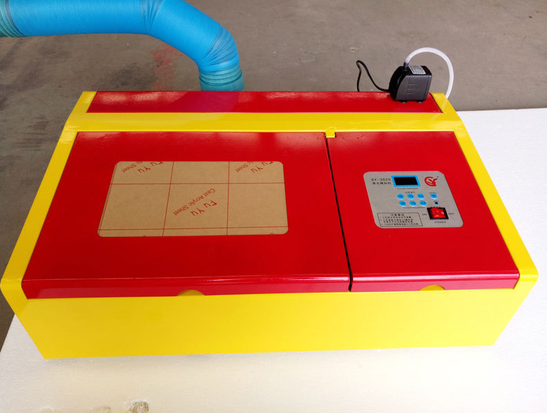 GY-320小型DIY激光雕刻机刻章机钱包梳子刻字机电脑刻章机打标机详情11