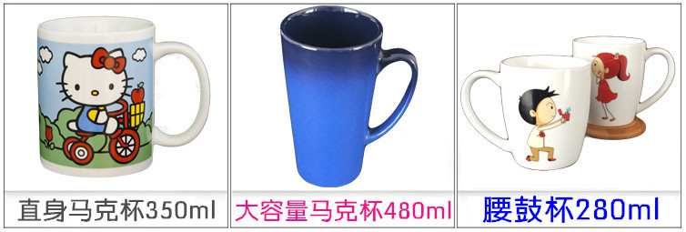 Creative InS-style original Korean cream yellow mug, beige ceramic cup, large-capacity coffee cup pic 12