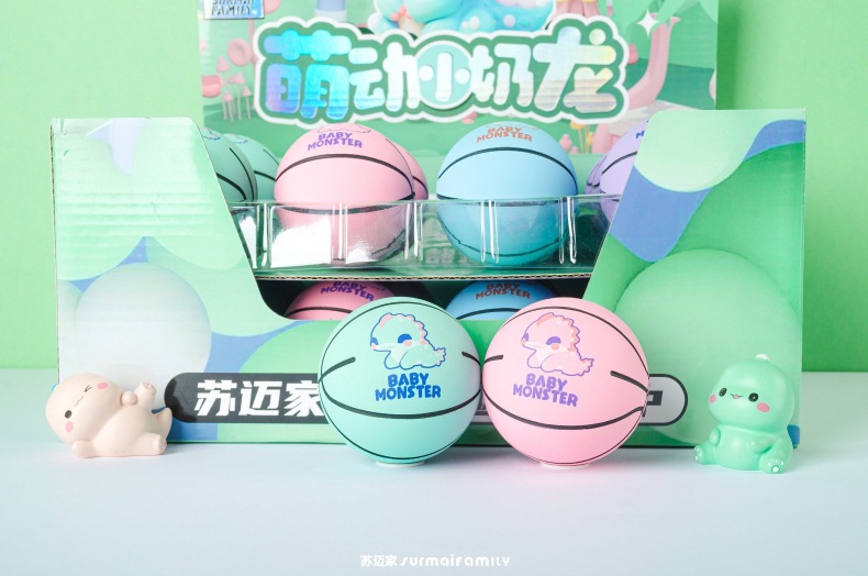 苏迈家迷你弹力球橡胶小皮球高弹力幼儿园专用小篮球儿童解压玩具详情20