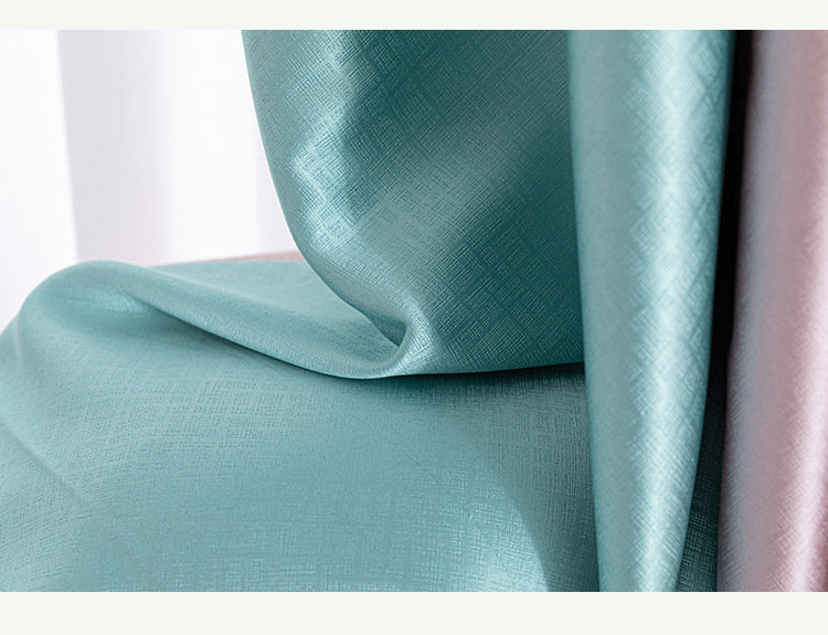 Full-blackout bedroom light-blocking curtains 2022 new style living room home hotel sun protection and heat insulation high-precision curtain fabric pic 21