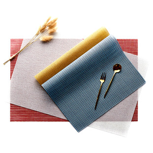 跨境北欧风皮革餐垫防滑隔热垫桌垫家用餐桌垫防水酒店西餐垫批发详情10