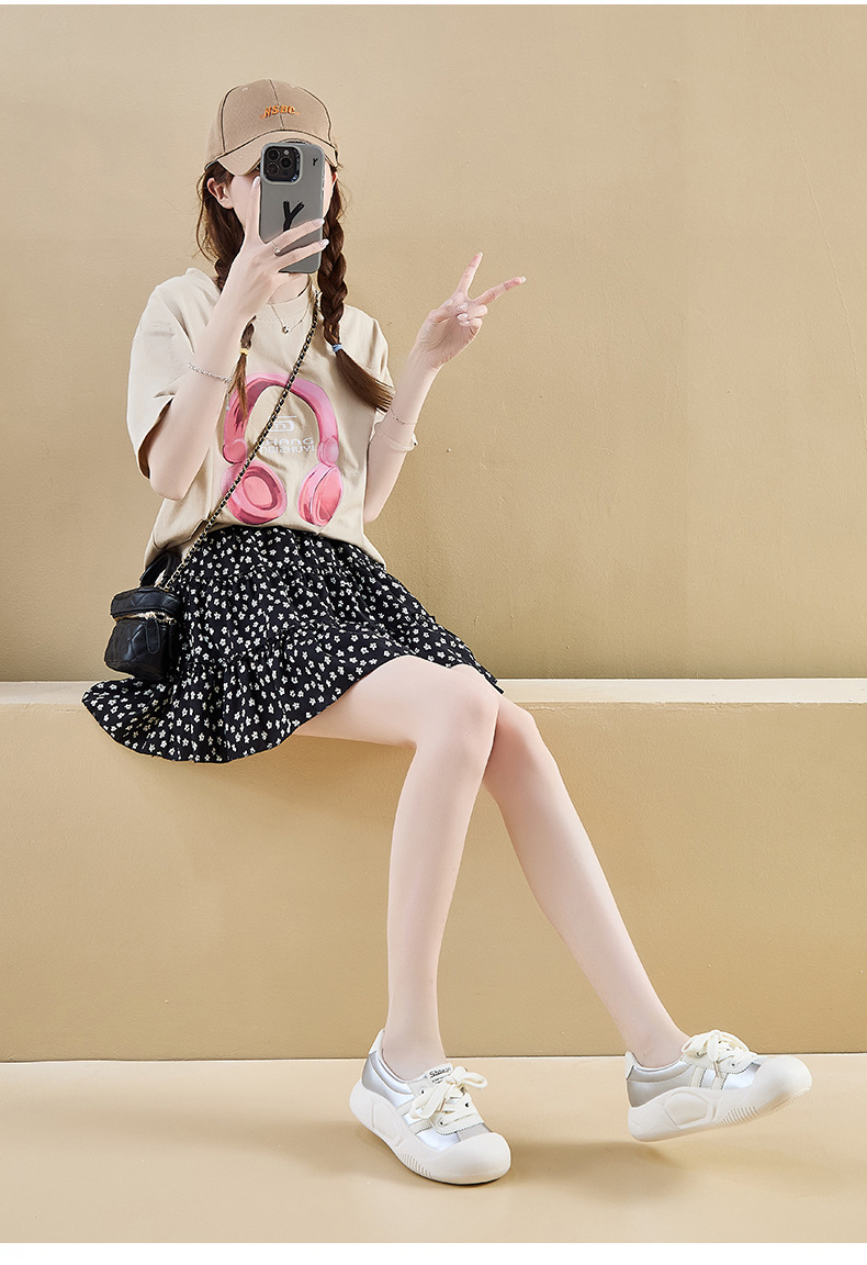 2024秋季小白鞋新款韩版ins女学生增高厚底运动板鞋休闲鞋KT2682详情11