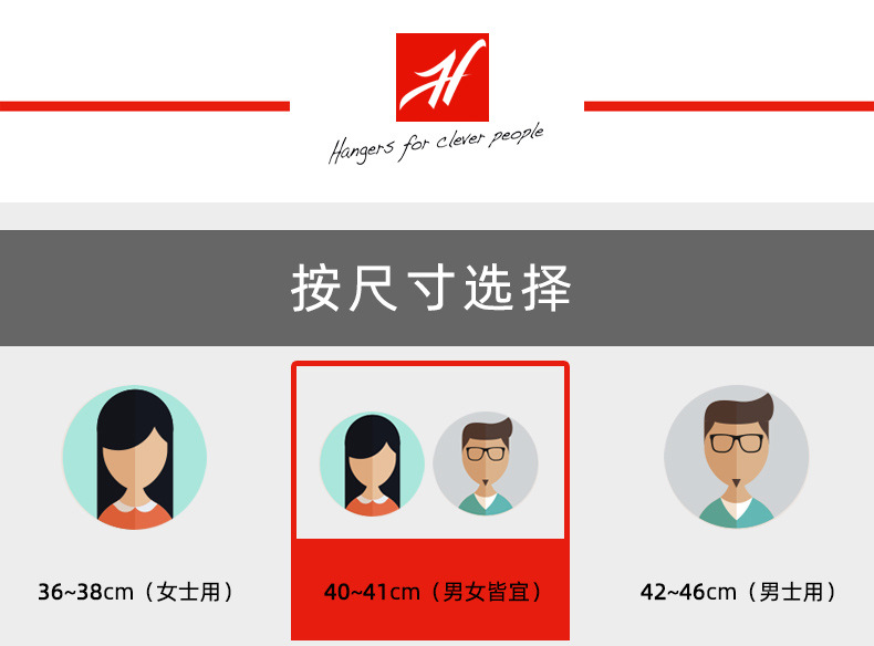 Factory wholesale ABS flocking anti-slip clothes hangers, clothing store organization, seamless storage, home clothes hanging, magic clothes rack pic 16