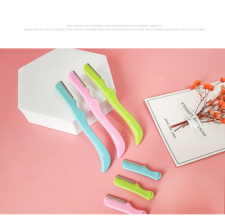 Wholesale stainless steel sharp eyebrow trimmers, makeup eyebrow trimmers, hair trimmers, eyebrow trimmers and beauty tools from the manufacturer pic 6