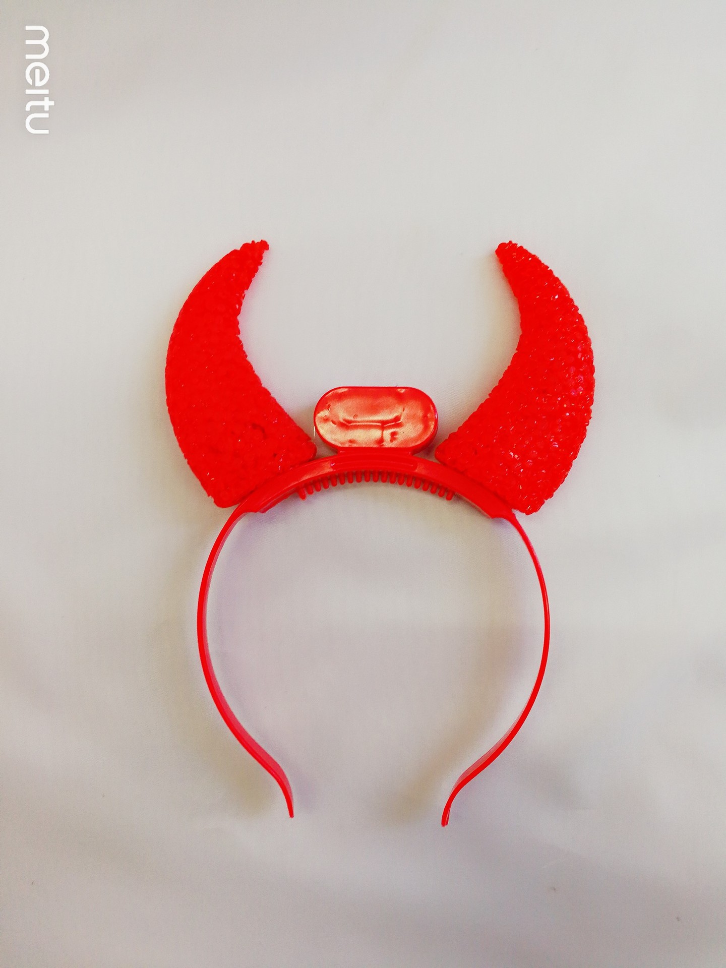 Classic and best-selling particle horn LED light-emitting headband particle horn headwear pic 4