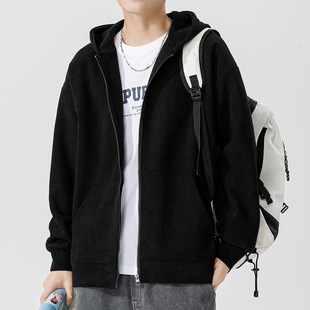 鲲海鹏云基础长袖T恤男秋冬宽松圆领内搭上衣潮流休闲男士打底衫详情12