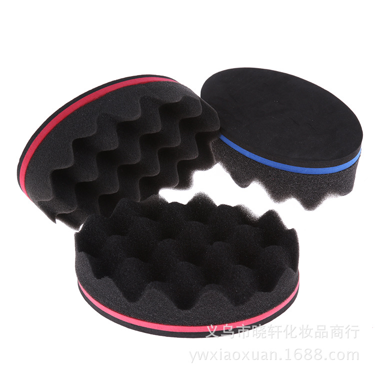 2015 New style curling cotton figure-eight multi-layer composite hair curling sponge Sweeping cotton pic 4