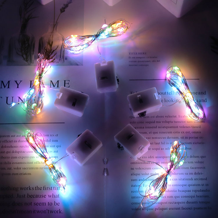LED string lights, origin and supply of light-emitting three-function flashing lights, cake decorative lights, flower shops pic 8