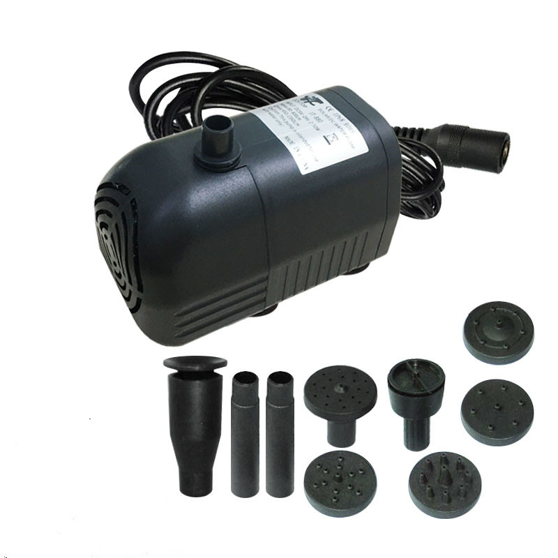 High-power 17V10W solar water pump, unplugged DC solar fountain, shower head, water pool, landscape fountain pic 5