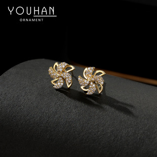 贝壳蝴蝶微镶手链女欧美超仙少女镶钻手环气质个性网红时尚首饰品详情15