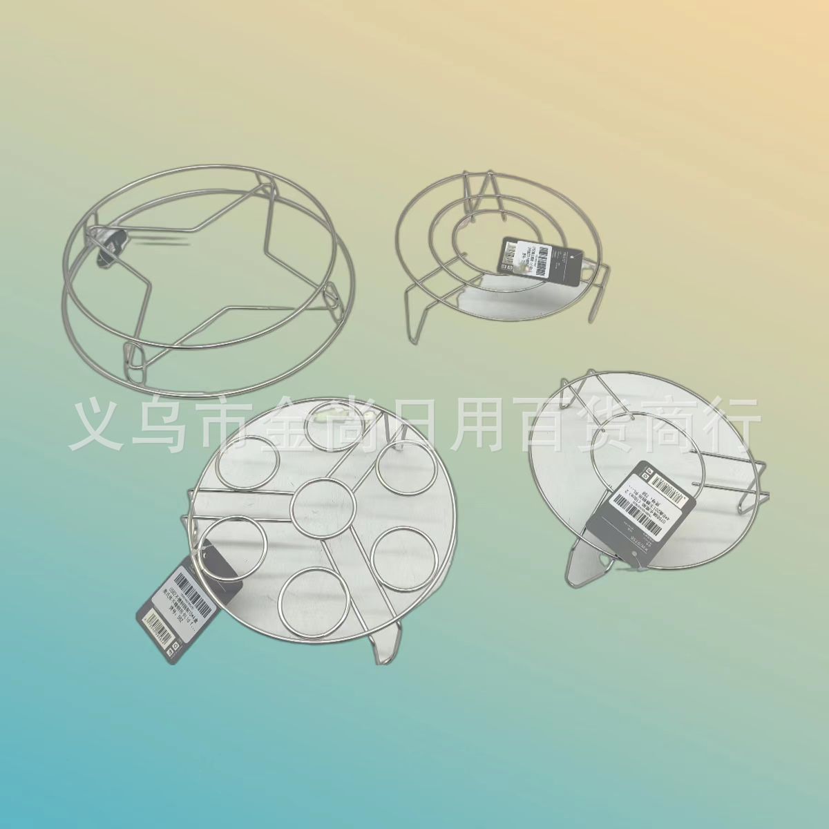 Thickened 304 stainless steel egg rack, steaming rack, water-proof household rice cooker steamer, high-legged steaming rack pic 6