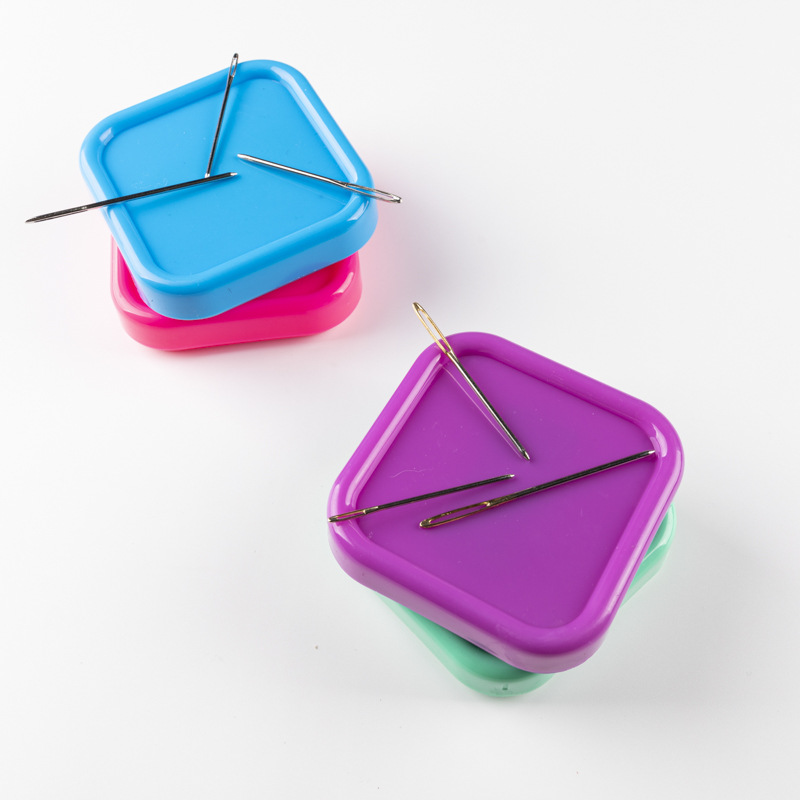 DIY handcrafted tools: magnetic needle, bead insertion needle, magnetic needle suction device, needle suction box, cross-stitch anti-loss needle suction tray pic 6