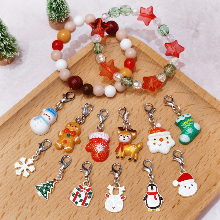 【可以】跨境圣诞创意DIY手链儿童串珠手链首饰套装圣诞节礼物详情10