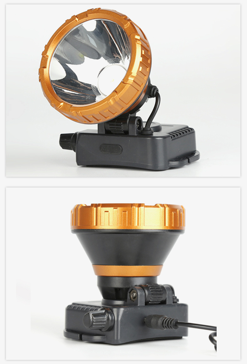 The manufacturer supplies lithium battery LED strong headlamps, outdoor head-mounted lithium battery headlamps, and waterproof fishing headlamps pic 8