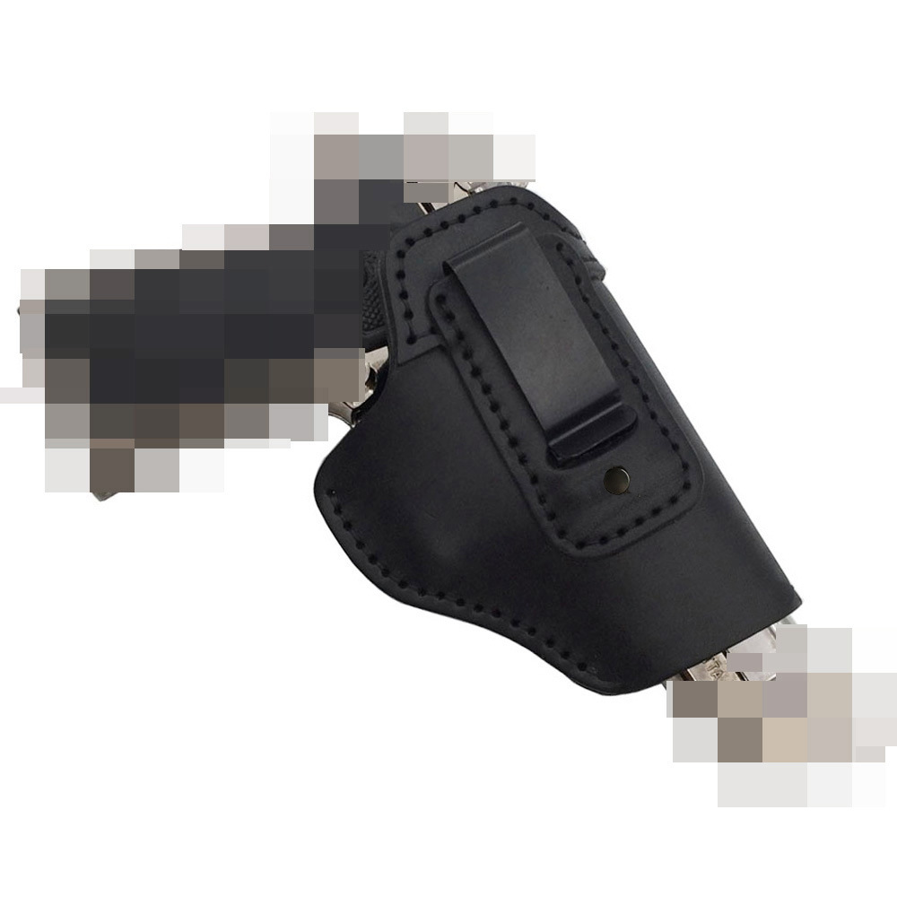 户外洛洛克G17快拔枪套真牛皮质左手M92隐形腰部隐藏枪套详情1