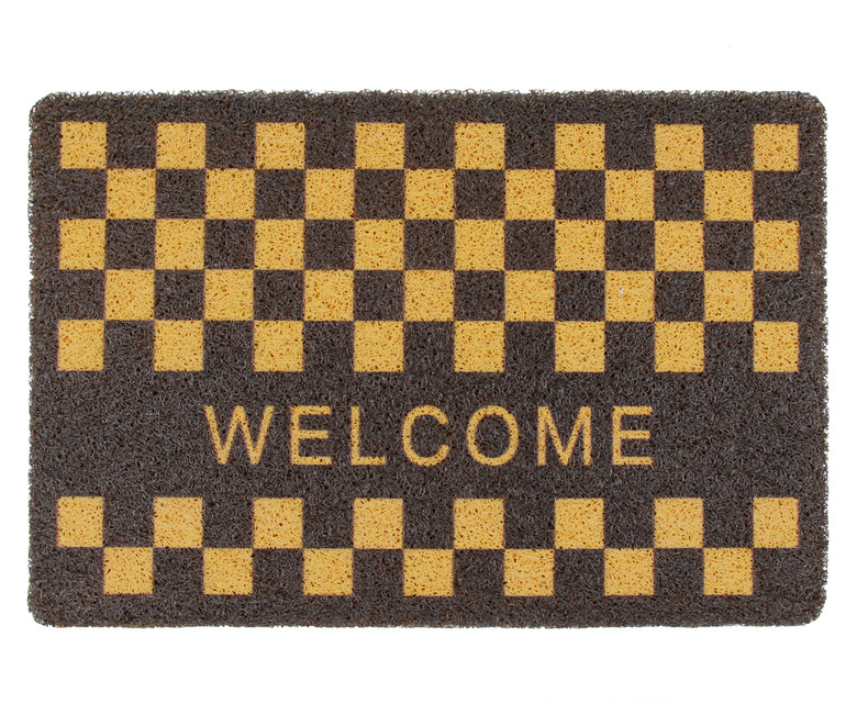 仿椰棕入户门垫圣诞玄关门口进门丝圈脚垫防滑入门万圣节pvc地垫详情12