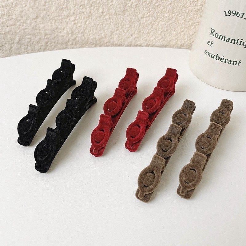 Large oval duckbill hairpin, matte scratch-off hairpin, high-end hairpin, shark clip at the back of the head, straight hairpin accessory pic 5