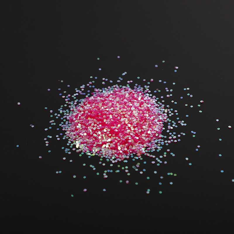 1/24 Iridescent Seven-Color Golden Onion Powder, Dazzling Glitter Powder, 1kg package, 1mm Seven-color Laser Powder, Nail sequins, High Gloss, waterproof pic 21