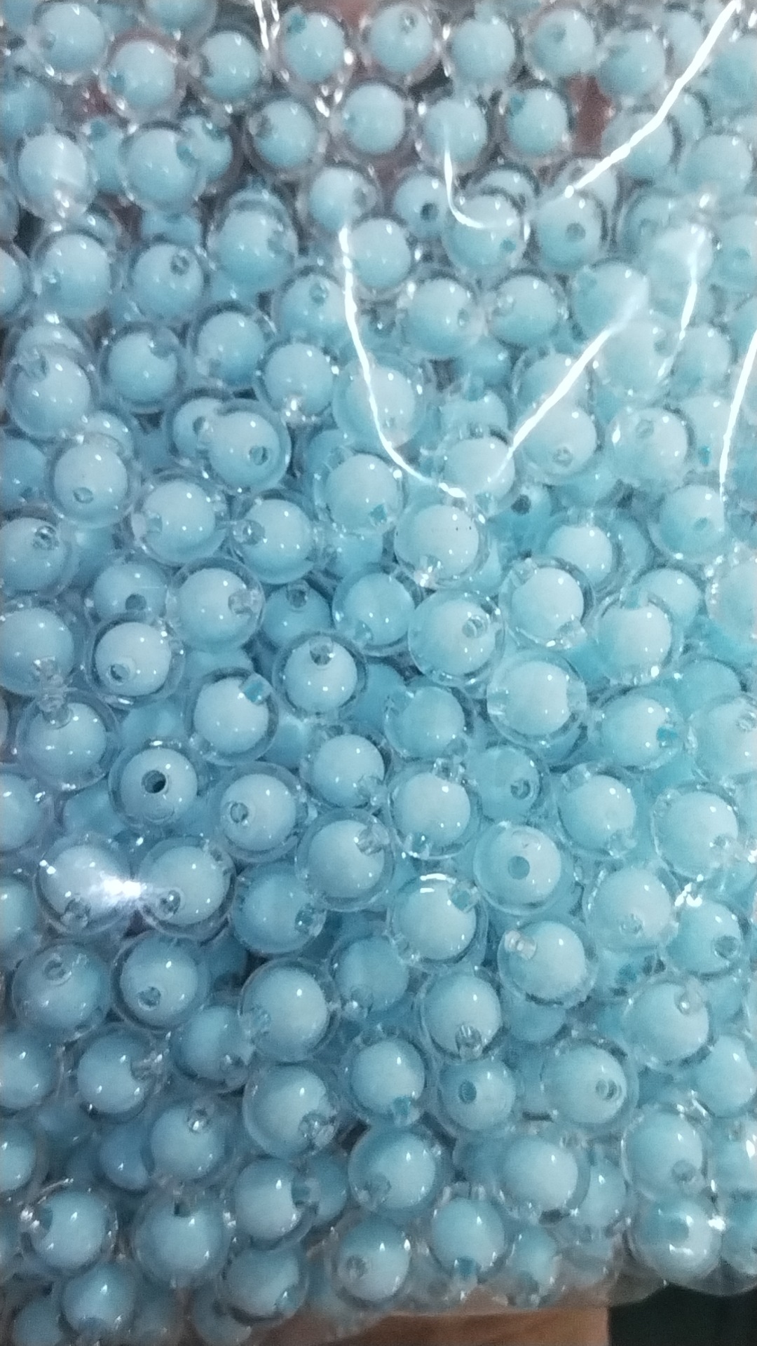 AB colored beads, middle beads, inner beads, round beads, color-coated acrylic beads, homemade necklace accessories, diy handcrafted beading materials pic 17