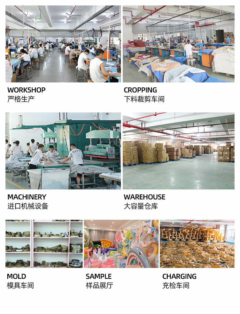 跨境儿童加厚充气裤兜底座圈环保pvc彩虹马独角兽泳圈宝宝游泳圈详情31
