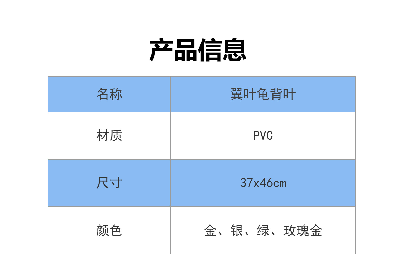 仿真树叶镂空龟背叶装饰餐垫欧美时尚PVC防水防油耐用桌垫隔热垫详情7