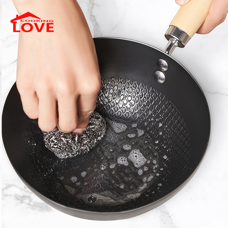 LOVE COOKING 日式精铁无涂层迷你小炒锅 一人食轻量不易锈 多功能辅食锅 健康烹饪必备详情11