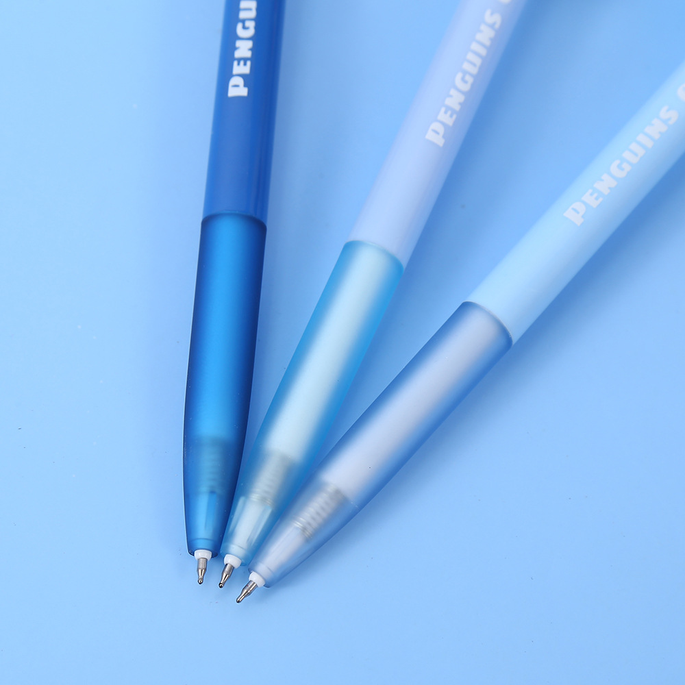 Midsails penguin series pulsaciones pluma neutral dibujos animados cute 0.05mm neutra firma pluma estudiante examen pluma al por mayor pic 11