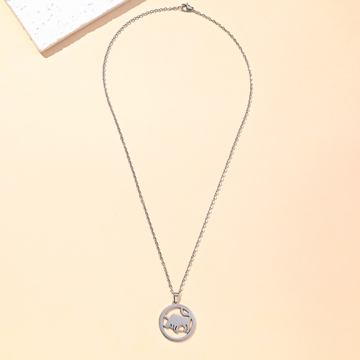 12星座不锈钢项链 男女情侣百搭潮流嘻哈个性简约百搭个跨境热销详情3