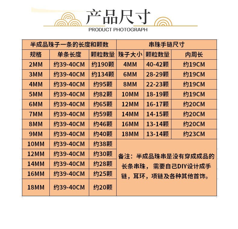 天然石圆珠 杂石野石散珠DIY饰品配件手串手工串珠材料半成品现货详情65