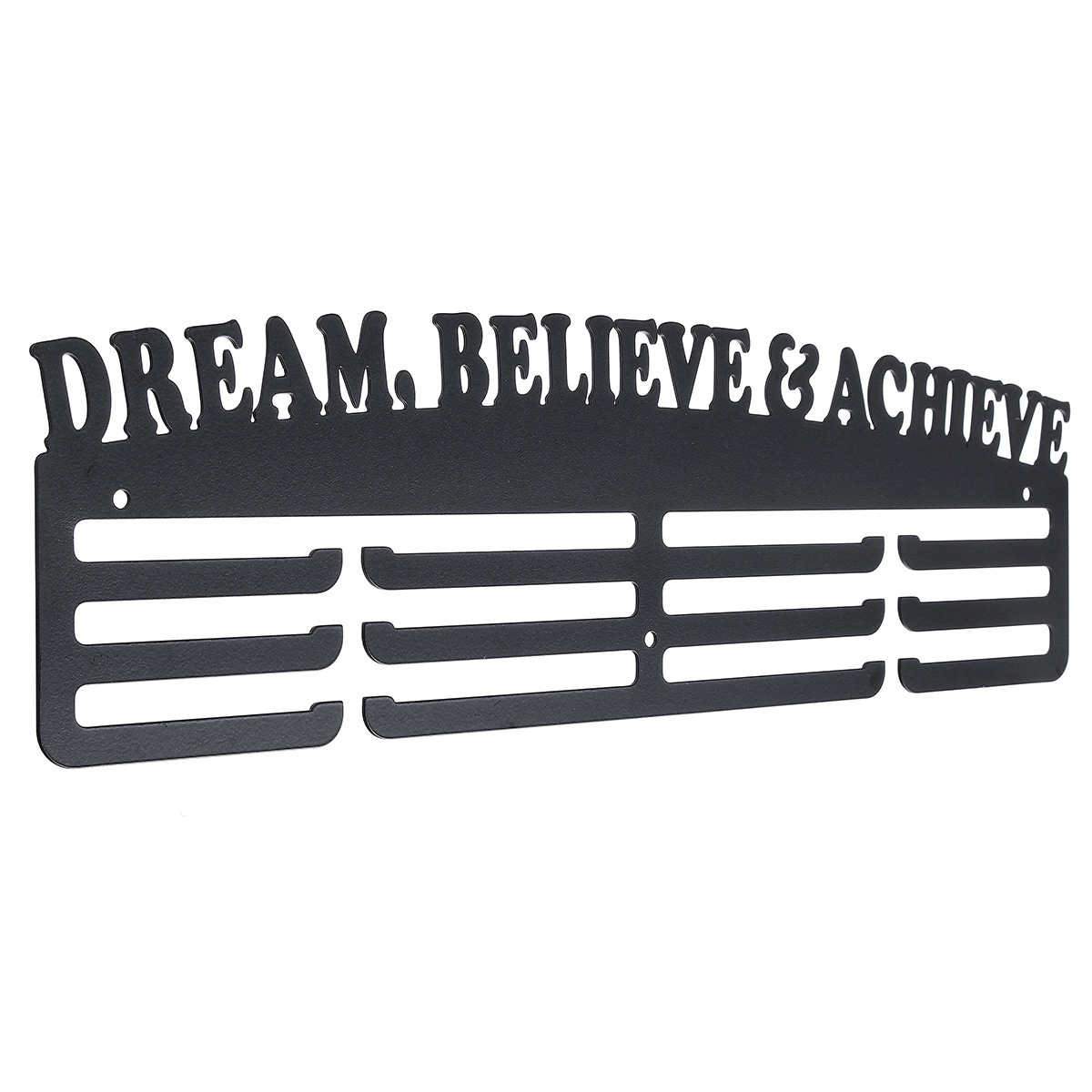 跨境美式奖牌架铁艺奖牌展示架奖章收纳架DREAM BELIEVE ACHIEVE详情6