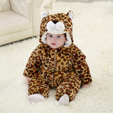 奇乐兔冬季法兰绒加厚造型动物哈衣0-3宝宝童装爬服批发 总链接详情7