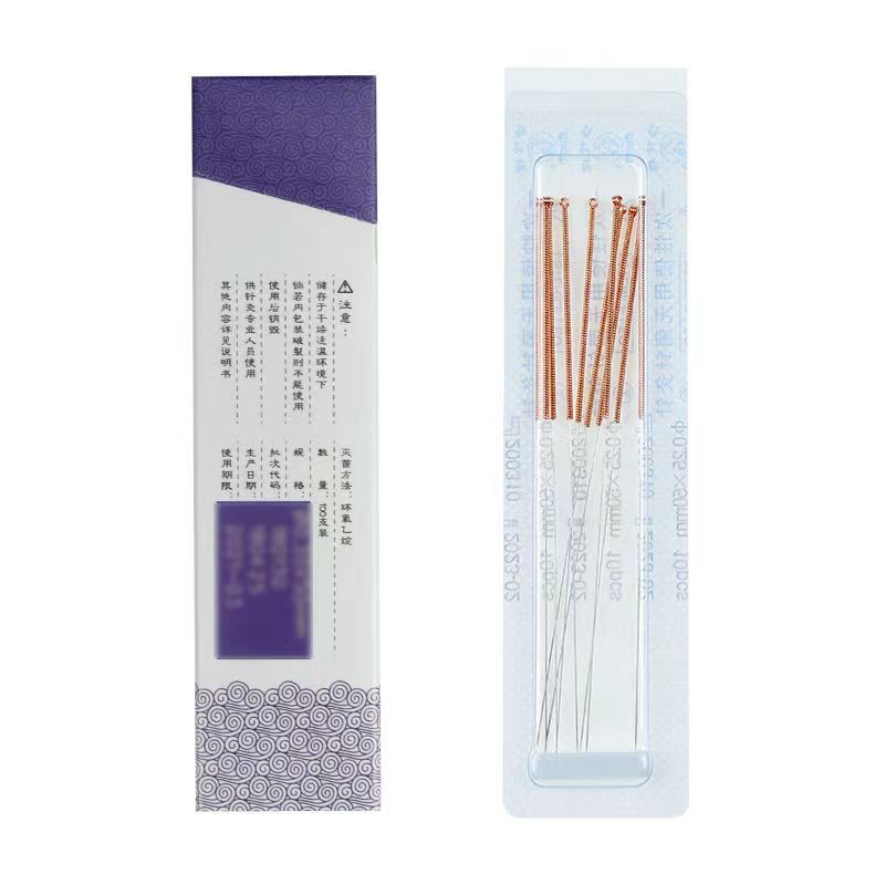 500支华佗牌针灸针一次性针炙针[10x1]中医用无菌承臻铜柄针毫针详情8