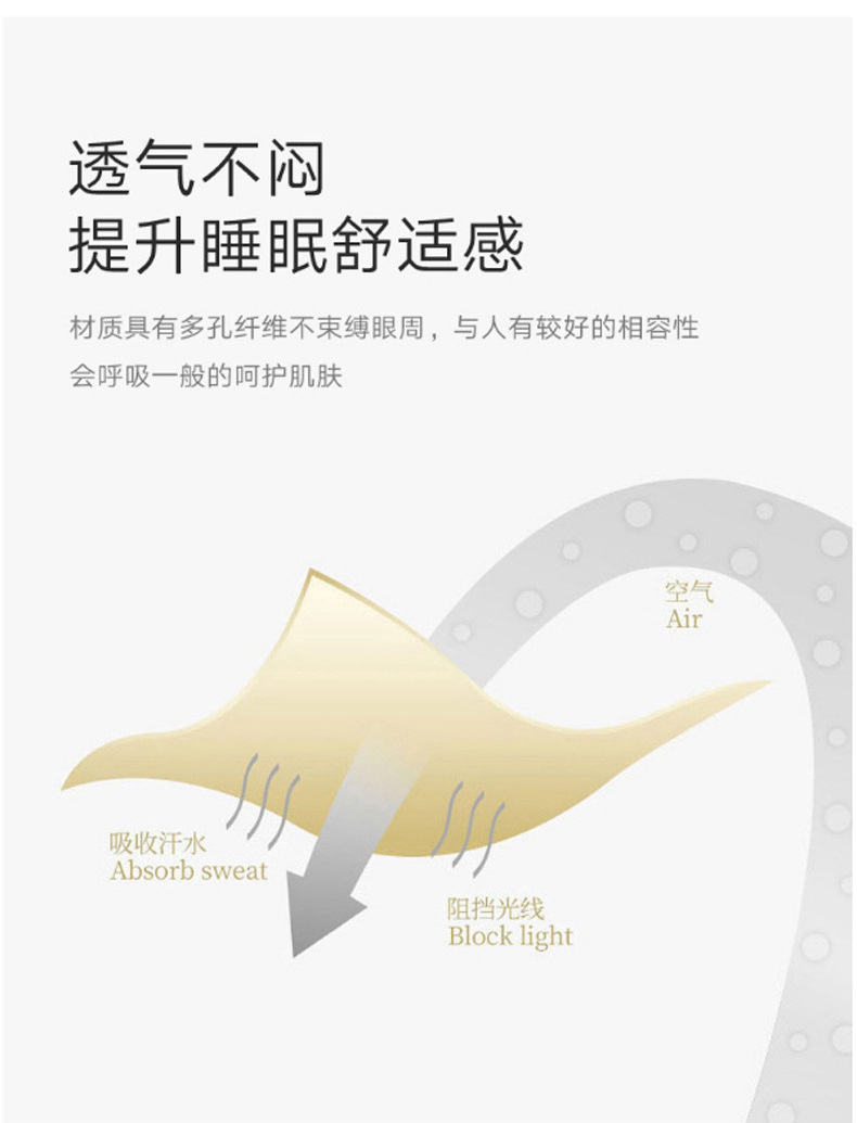 眼罩睡眠眼罩遮光冰敷眼罩独立装可爱卡通学生冰袋眼疲劳护眼罩详情8