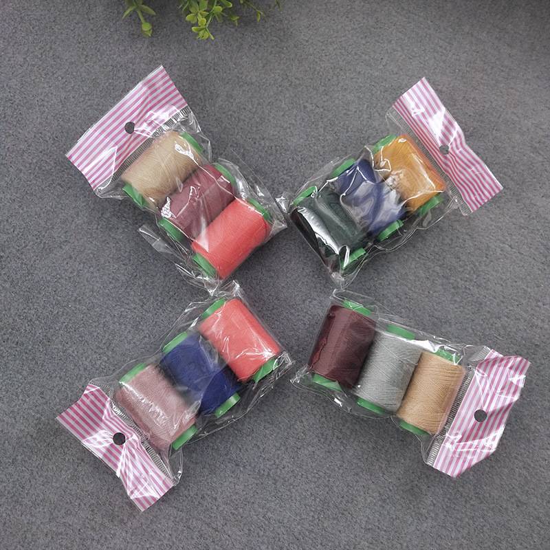A bag of 3 sets of colored thread cross-stitch needle and thread, sewing thread, for foreign trade needle and thread work, wholesale of small commodities for one yuan pic 9