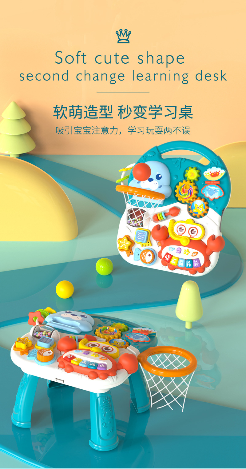 Baby stroller toy, anti-rollover, multi-functional anti-O-shaped leg, 0-36 months old, learning to walk, baby walker pic 12