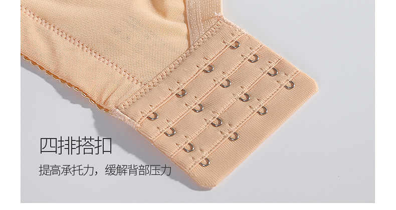 New lace pure cotton inner cup open-button lactation bra, comfortable, breathable, gathering and adjustable bra for pregnant women pic 18
