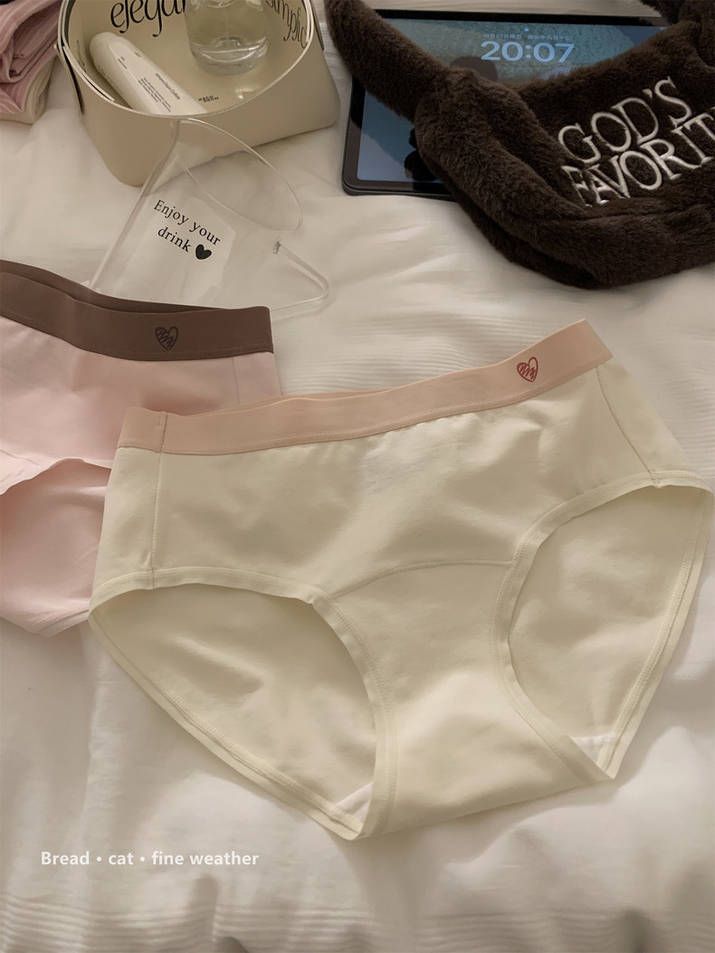 7A抑菌加长裆~A类加宽加长底档纯棉裆部内裤女士舒适全棉少女底裤详情11