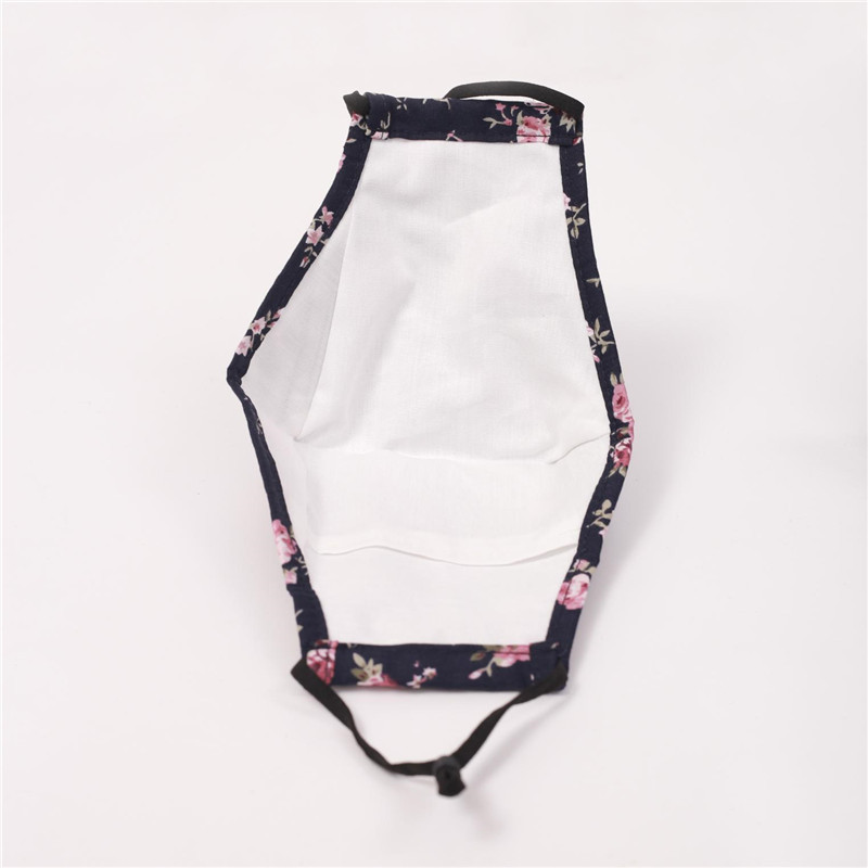 防尘防晒透气口罩 小碎花棉布口罩防粉尘棉布艺口罩厂家批发详情19