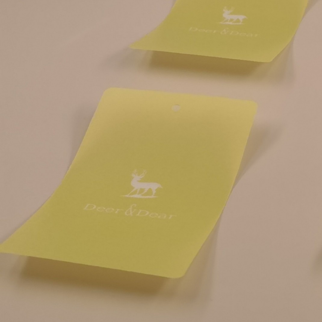 吊牌批量服装吊牌内衣吊牌来图制作 印刷logo吊卡挂牌标签制作详情4