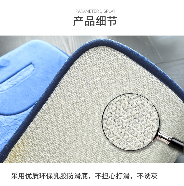 45X75 thickened absorbent floor MATS, door MATS, living room, bedroom, kitchen entrance floor MATS, bathroom anti-slip MATS, sponge MATS pic 21