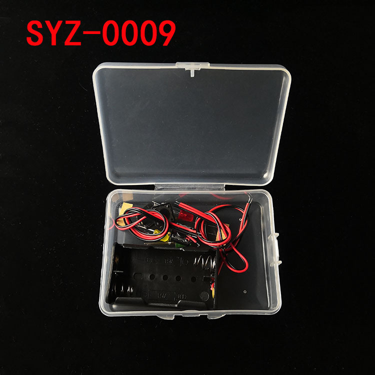 科学实践小实验套装学生串联电路接线认识电池盒实践导线DY小制作物理动手练习科普知识详情2