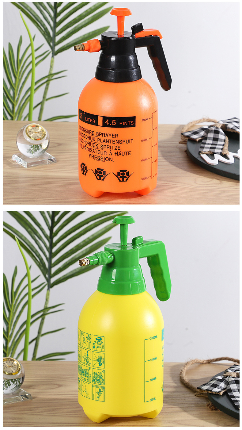 家用加厚塑料园艺喷壶2升浇花植物专用大容量喷水壶消毒喷壶详情11