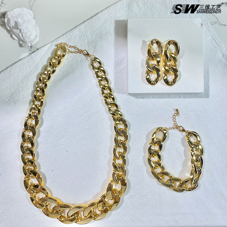 New open-top acrylic chain shoulder straps, trouser chains, DIY hardware bag chains, earrings, bracelets, necklaces and other diy accessories pic 10